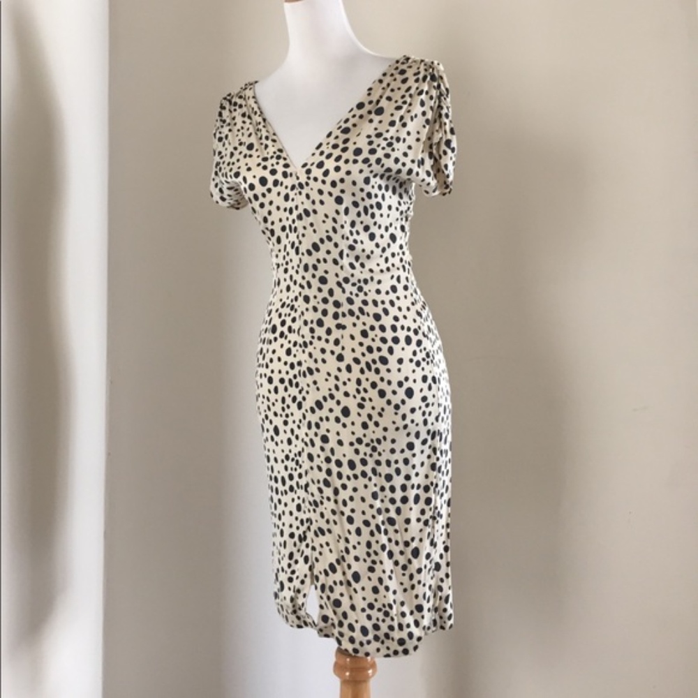 Tucker silk shift dress size P